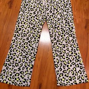 AEROPOSTAL LEPPARD PRINT WOMAN'S NIGHT PANTS